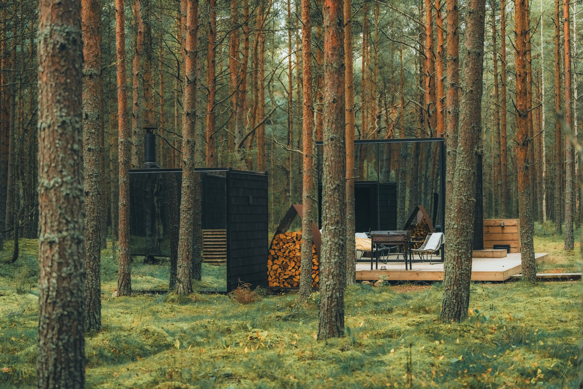 Luxury Lodging in the Woods