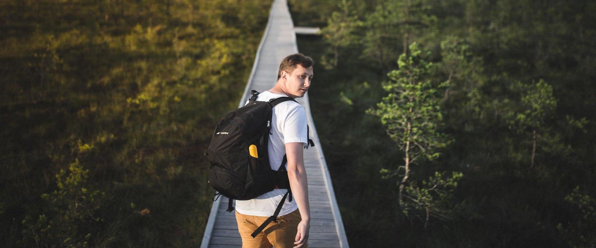 Riisa study trail in the Soomaa National Park
