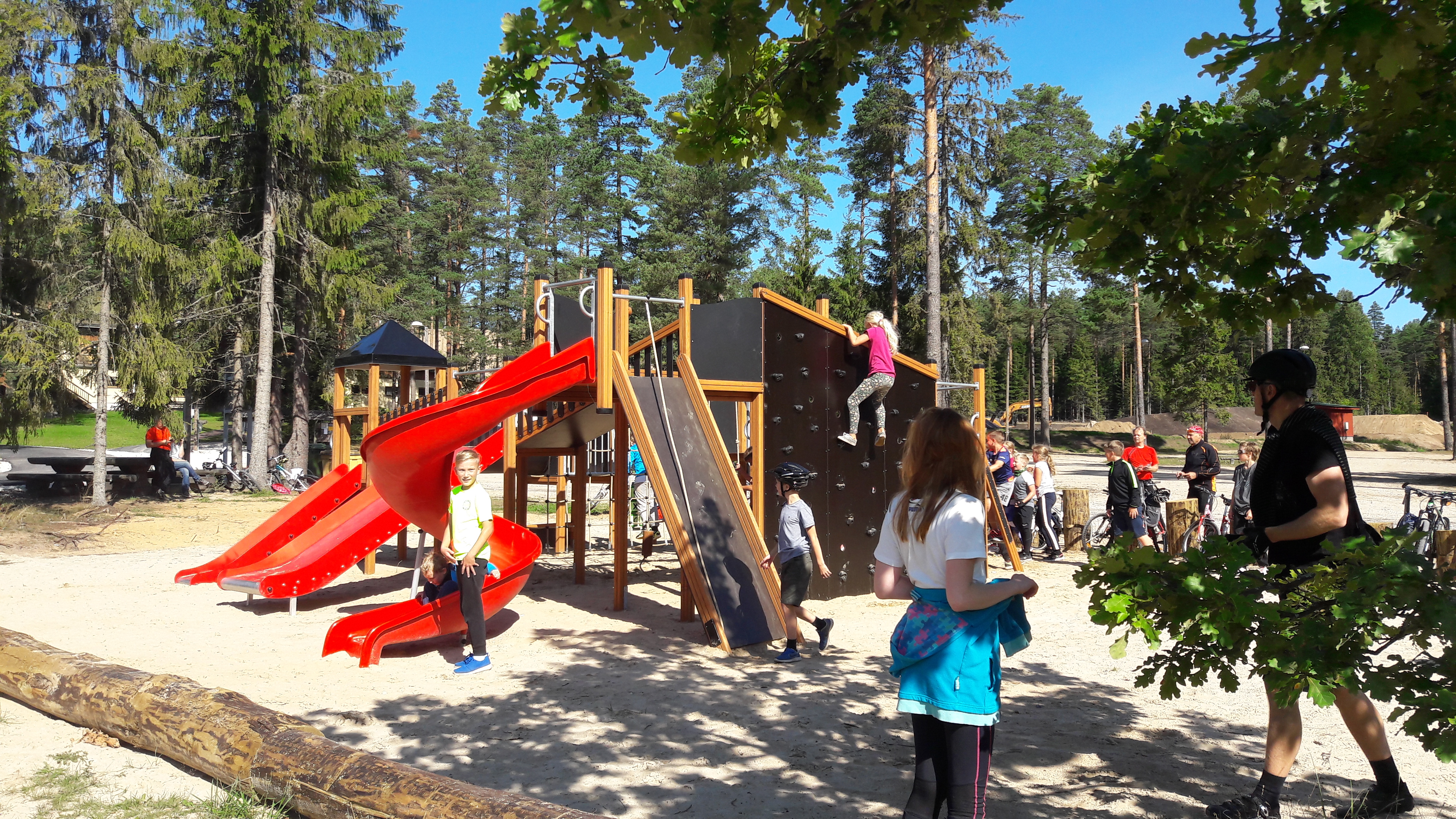 Playground at Valgehobusemägi Skiing and Holiday Centre